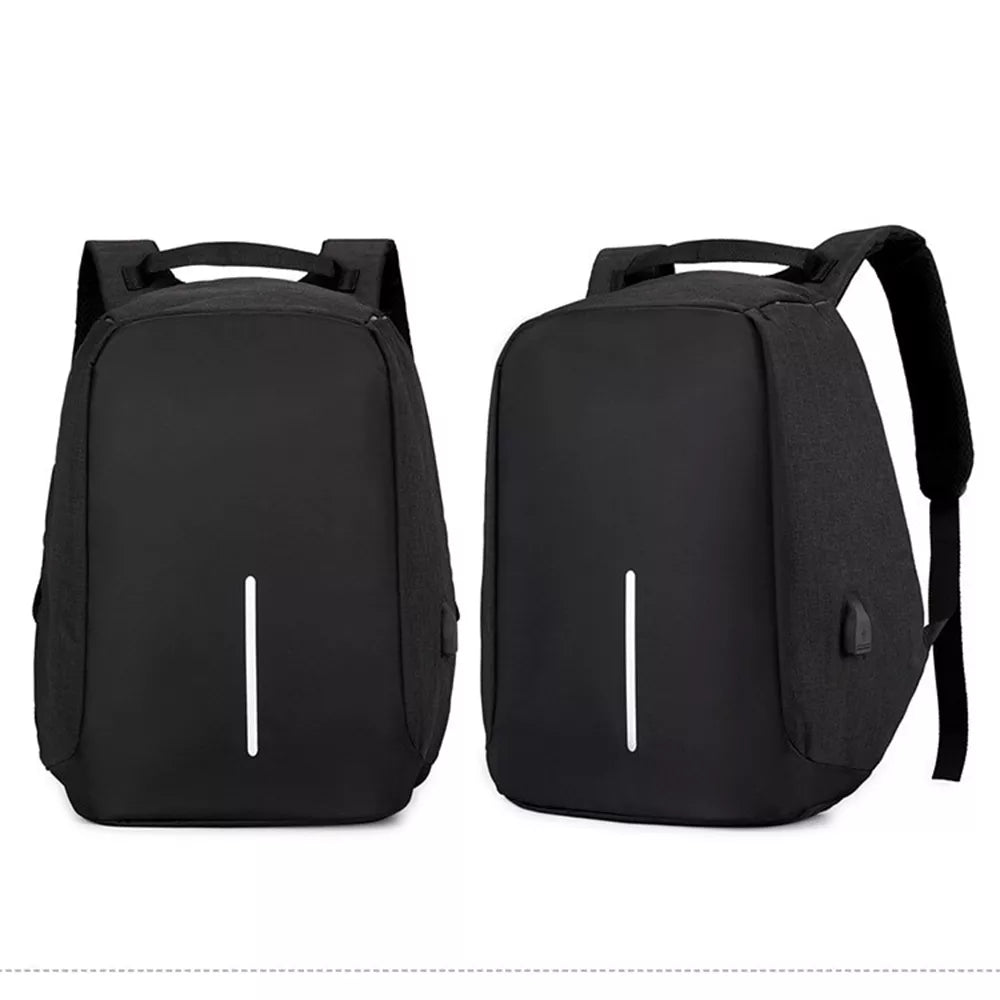 Batoh s USB portem - Fialový
