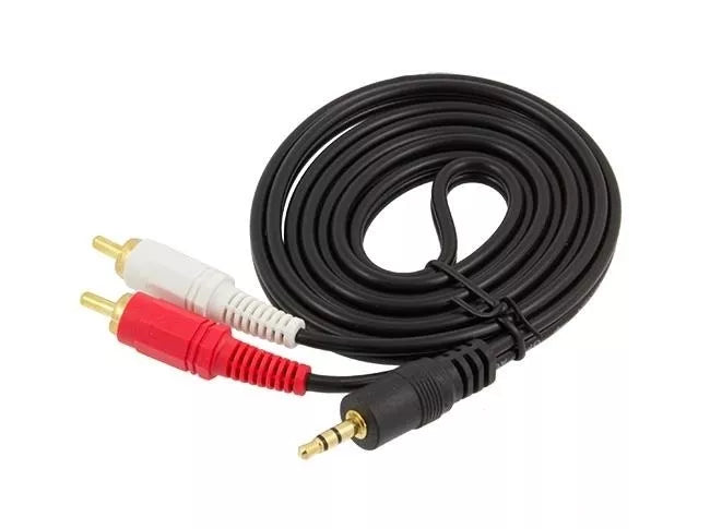 Kabel 3,5mm - 2xRCA CINCH 1,5M
