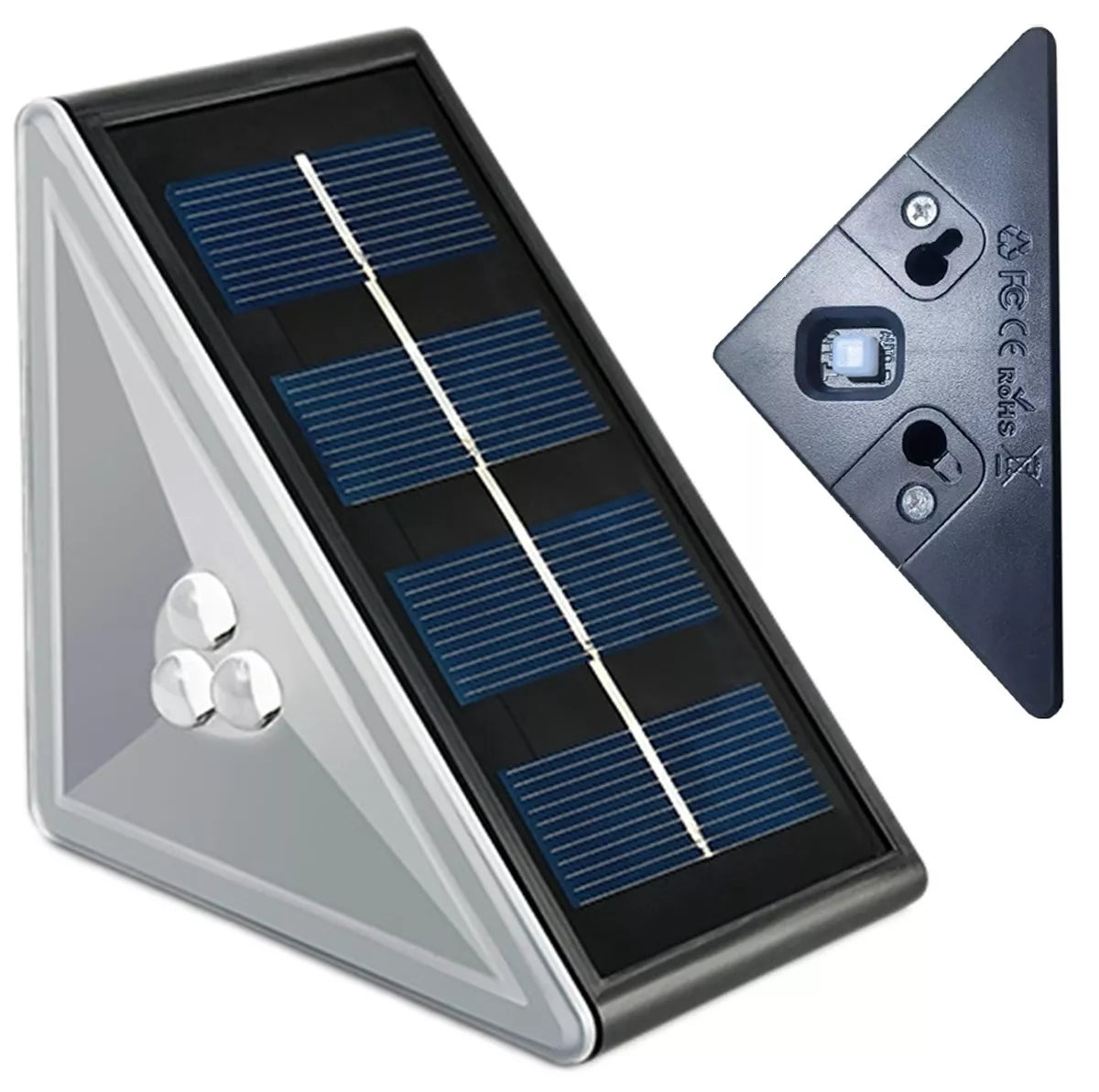 schodišťové světlo napájené solární energií