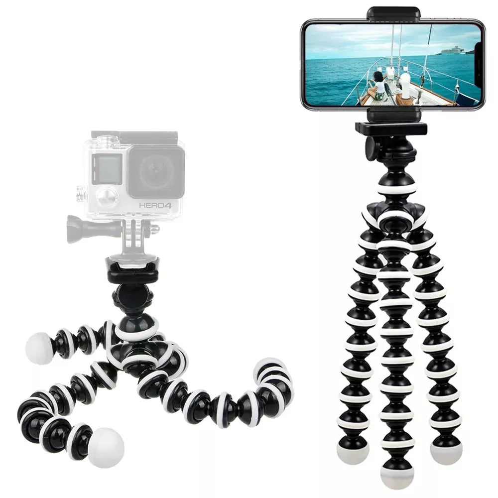 Flexibilní stativ pro telefon a akční kameru