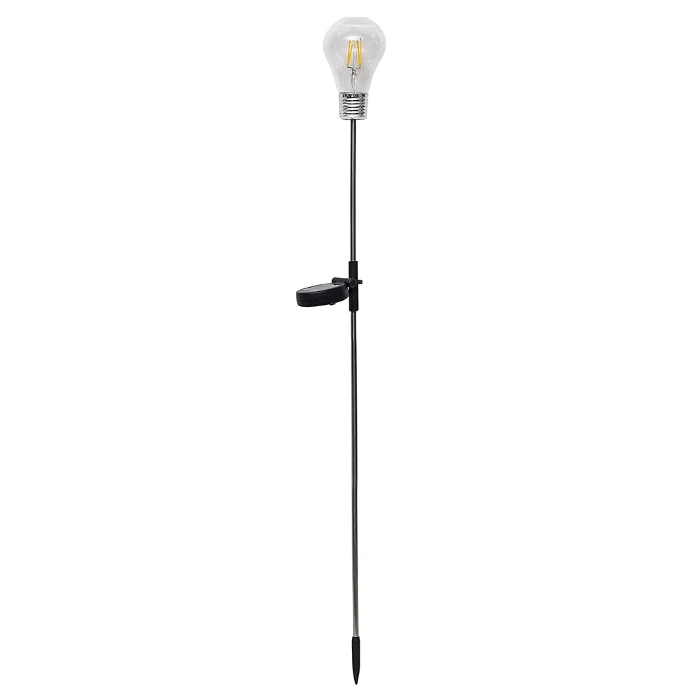 venkovní LED žárovka „Edison“ se solárním panelem (80 cm, vintage styl)