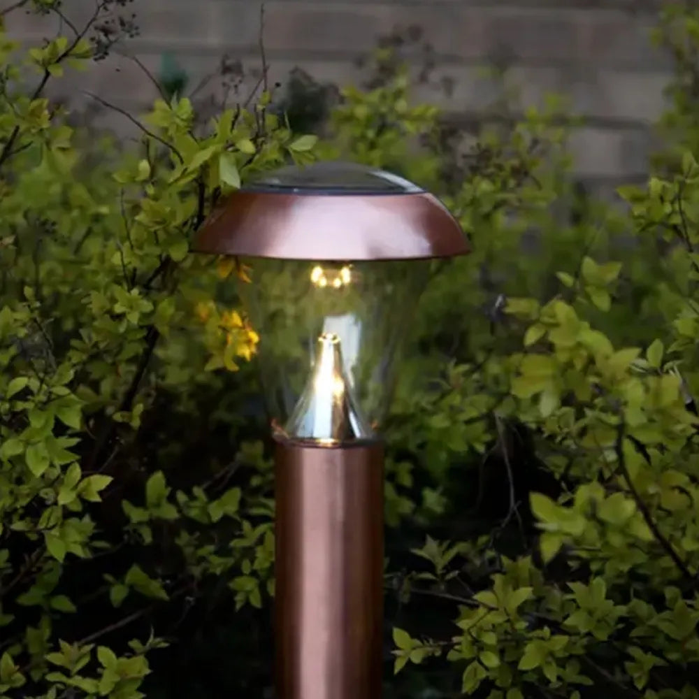 Venkovní LED zahradní lampa „Napoli“ se solárním panelem (36 cm)