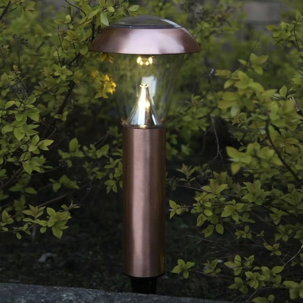 Venkovní LED zahradní lampa „Napoli“ se solárním panelem (36 cm)