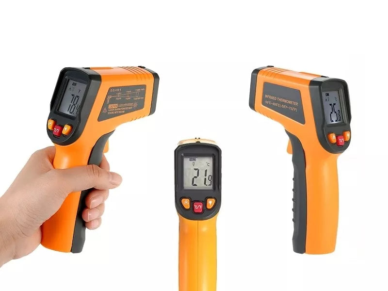 Laserový bezkontaktní teploměr od -50 do 400 °C