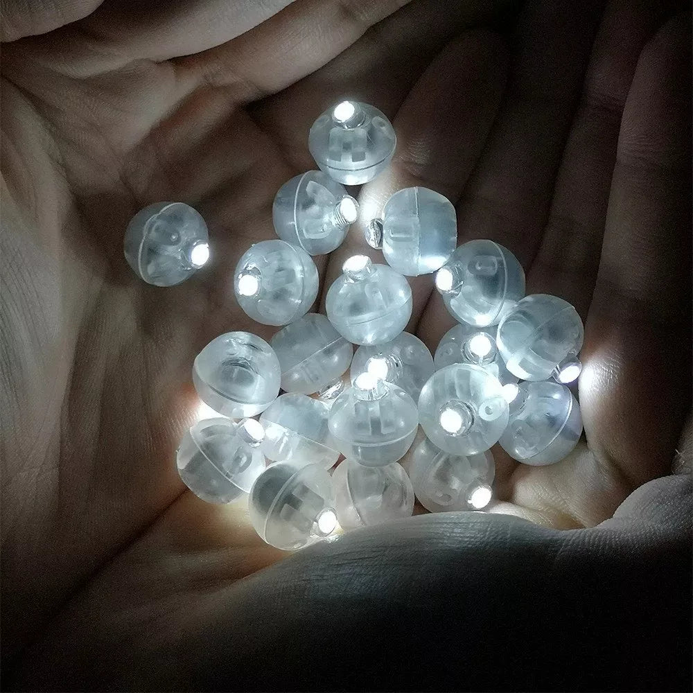 LED balónové žárovky - Žlutá