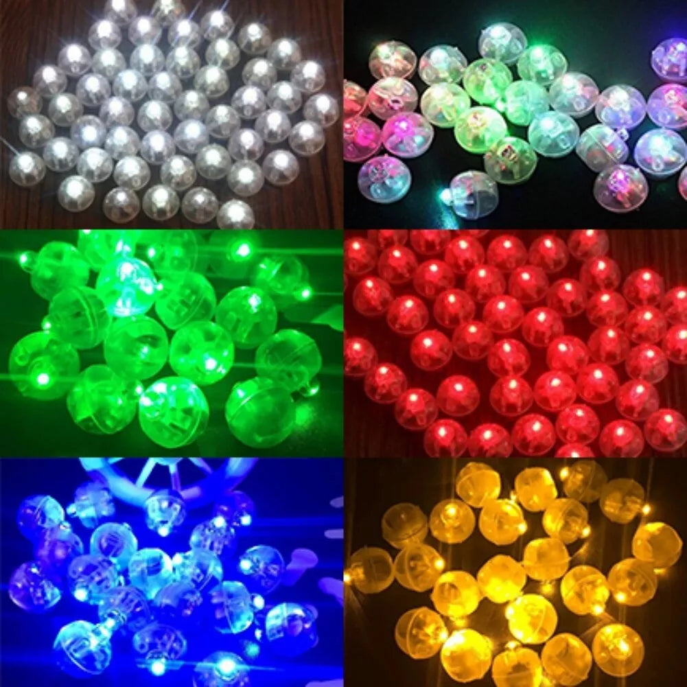 LED balónkové žárovky - MIX barevné
