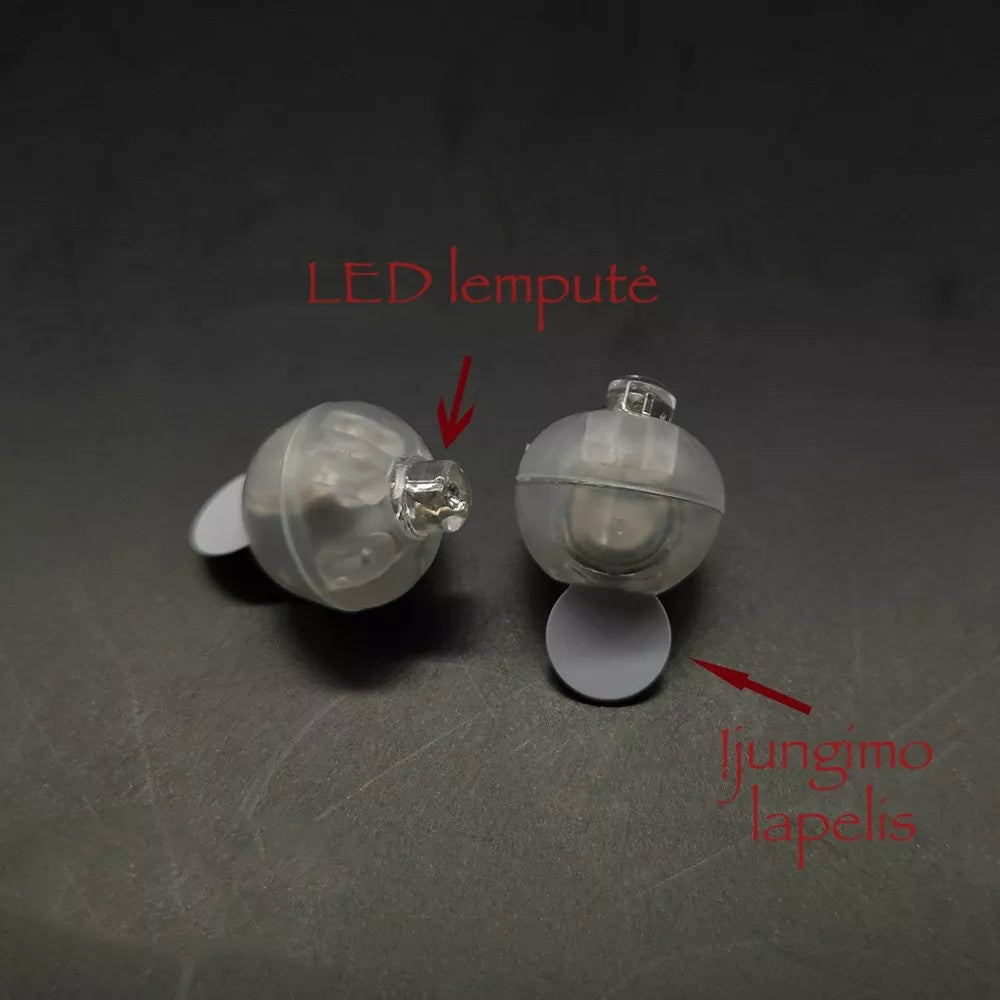 LED balónkové žárovky - MIX barevné