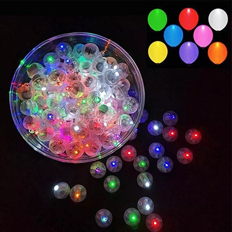 LED balónkové žárovky - MIX barevné