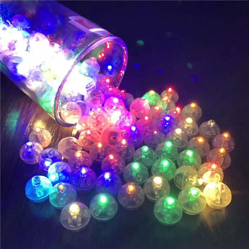 LED balónkové žárovky - MIX barevné