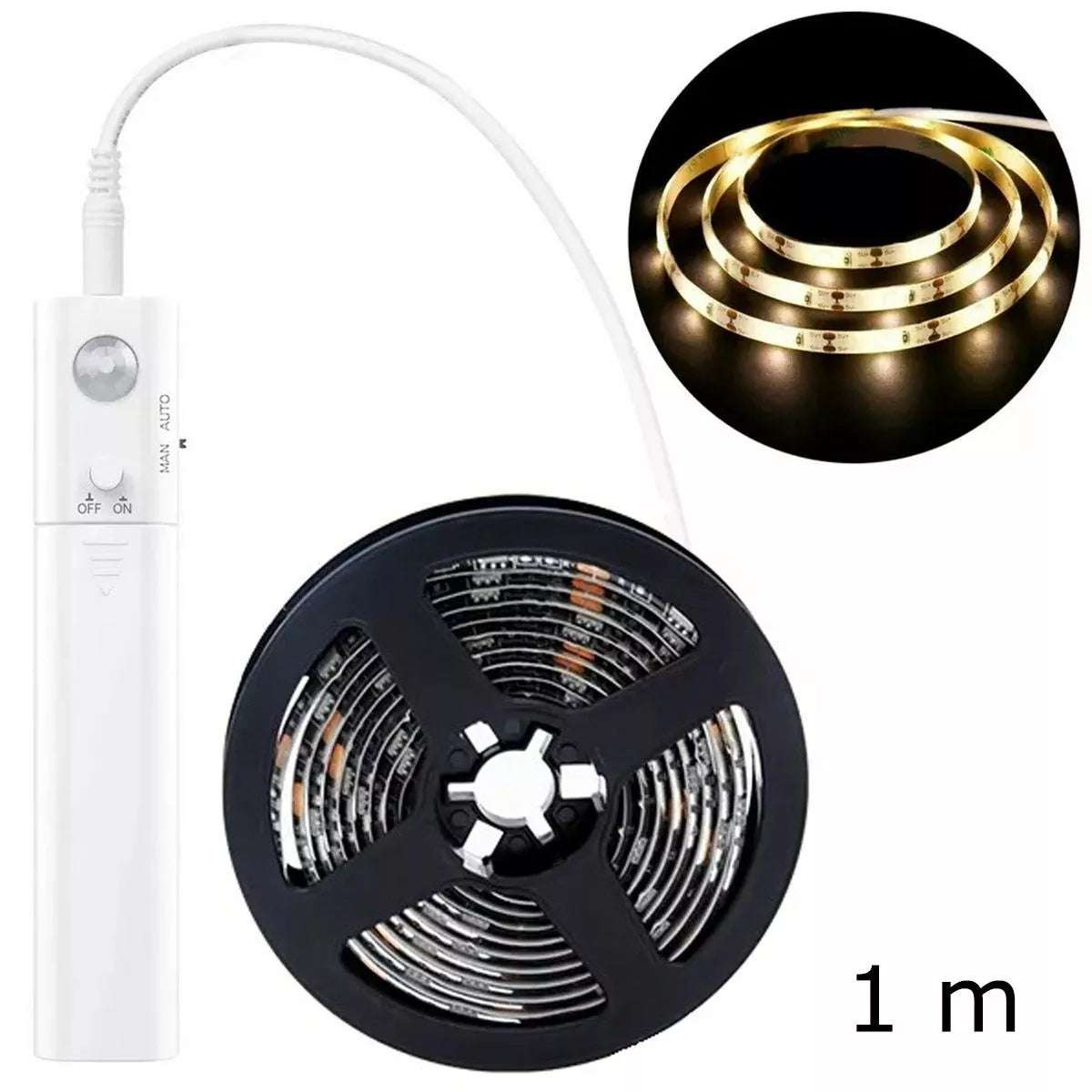 LED pásek s pohybovým senzorem, 1M