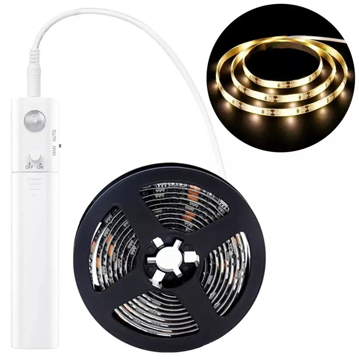 LED pásek s pohybovým senzorem, 2M