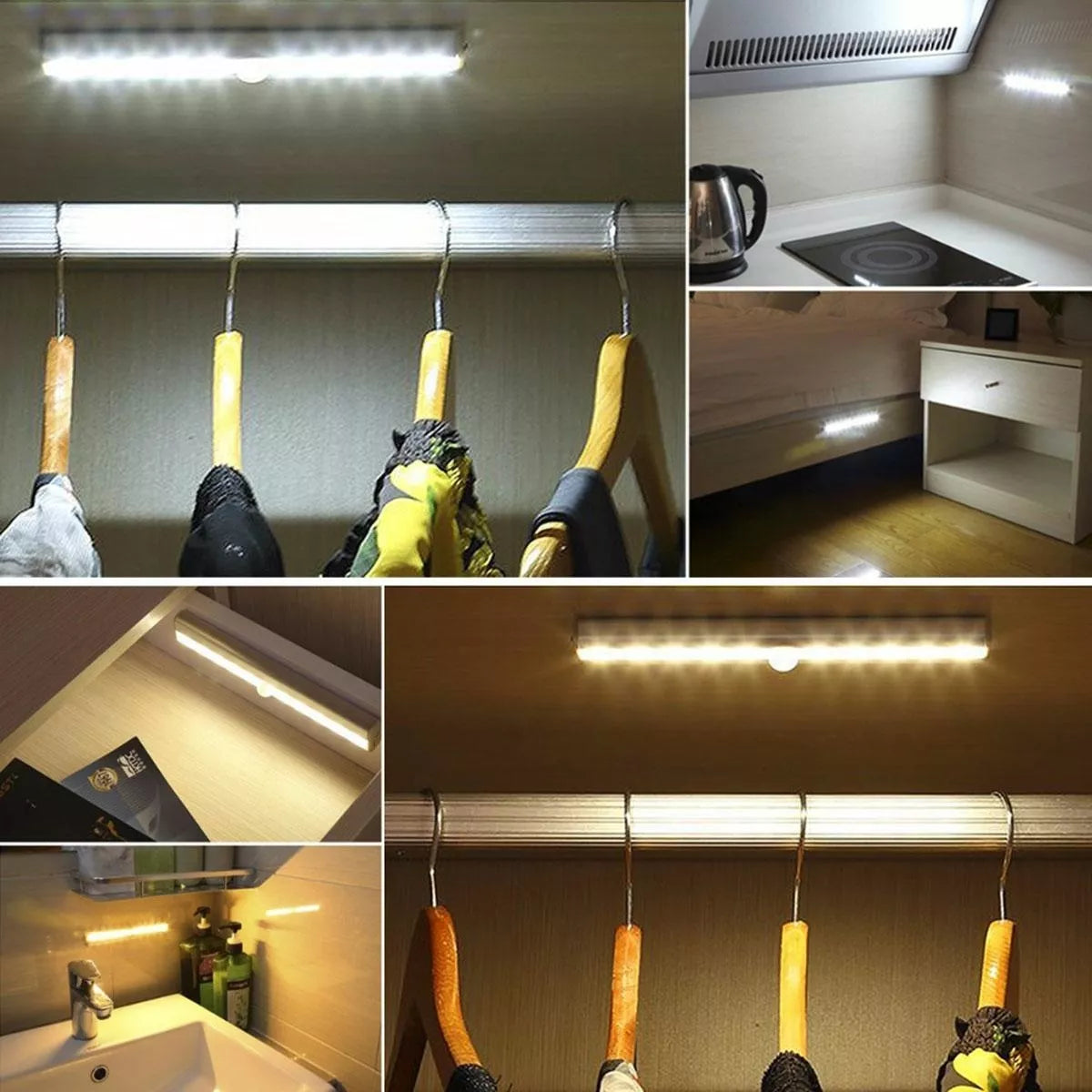 LED lampa s pohybovým senzorem