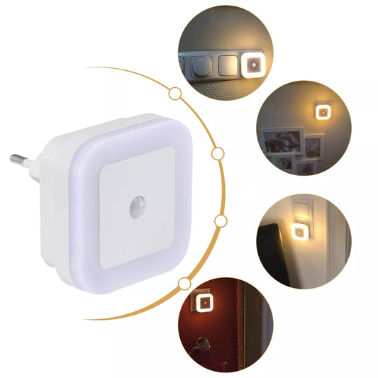 LED noční lampa (den/noc)