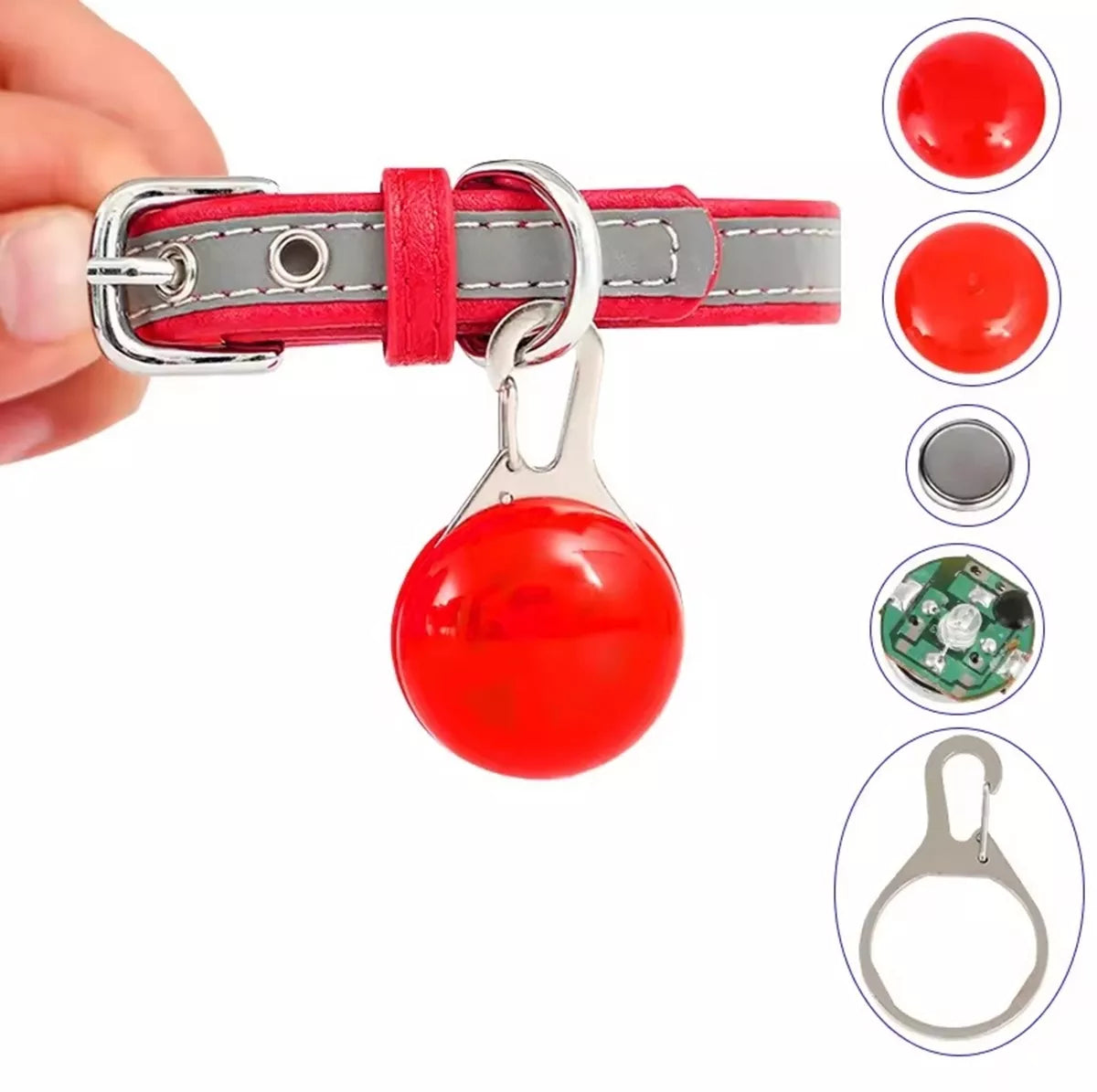 LED obojek pro domácí mazlíčky