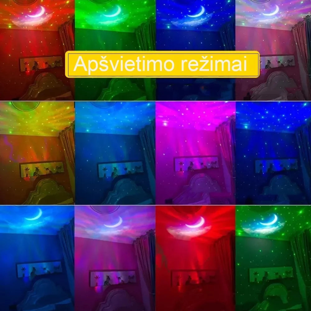 LED projektor s reproduktorem ASTRONAUTAS