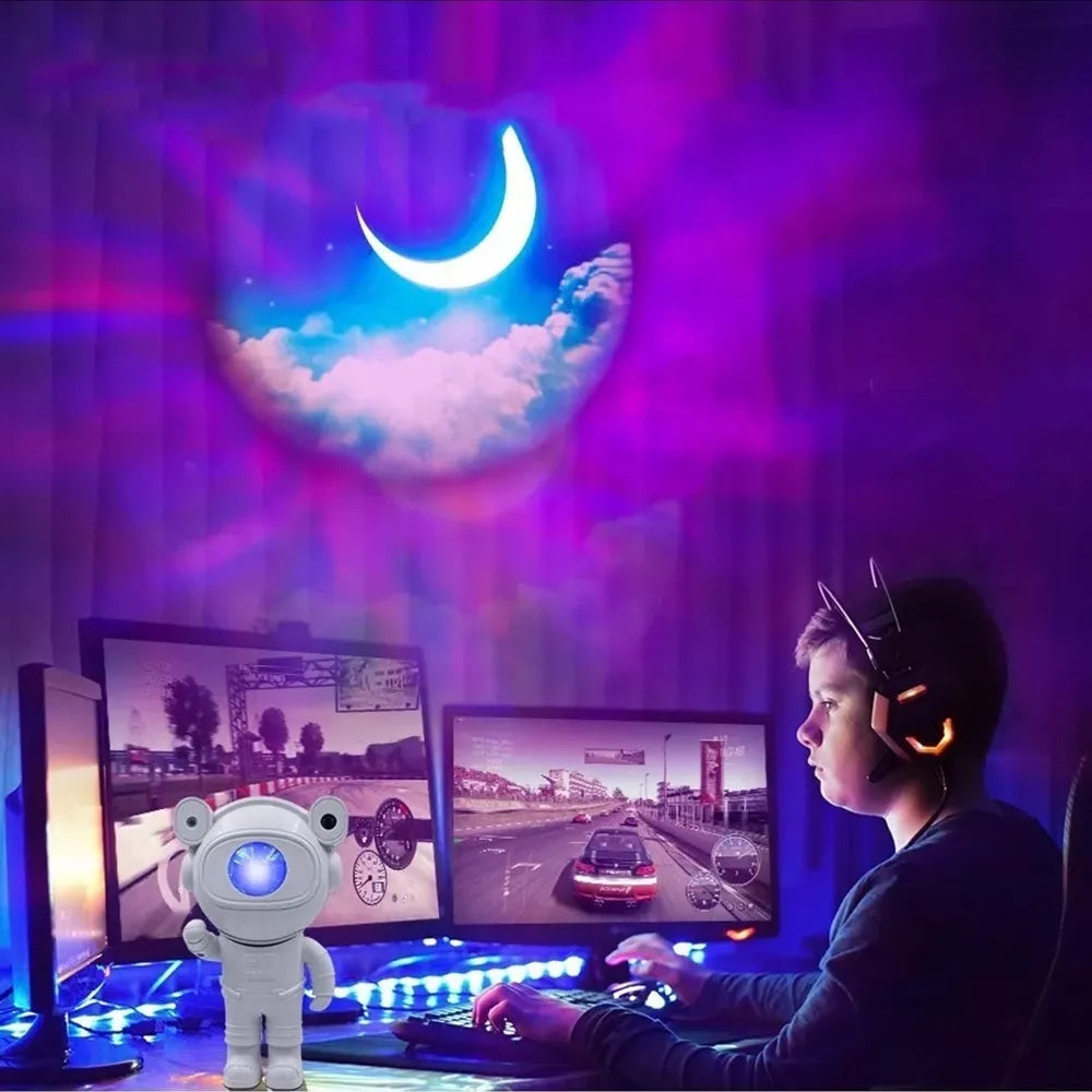 LED projektor s reproduktorem ASTRONAUTAS