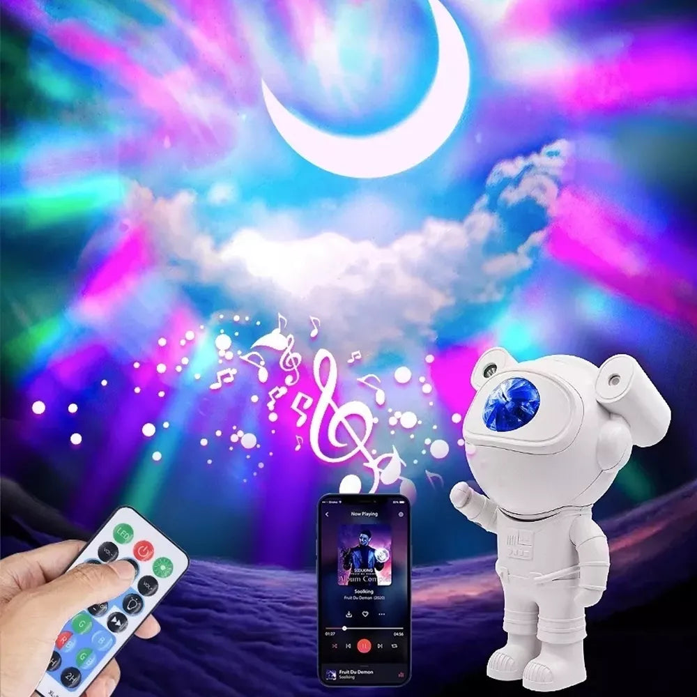 LED projektor s reproduktorem ASTRONAUTAS