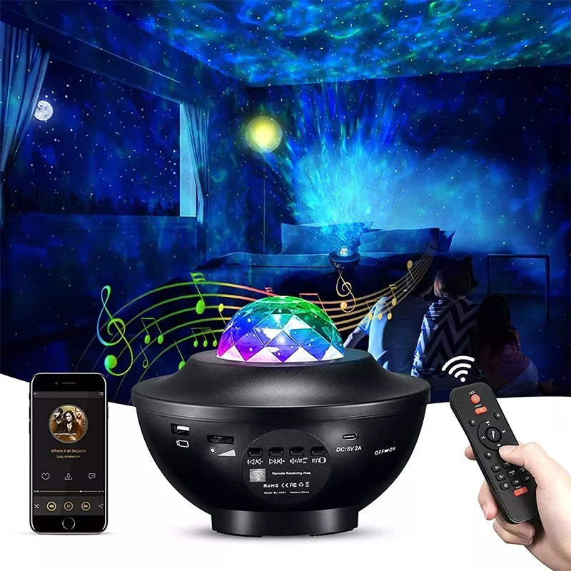 LED projektor s laserem