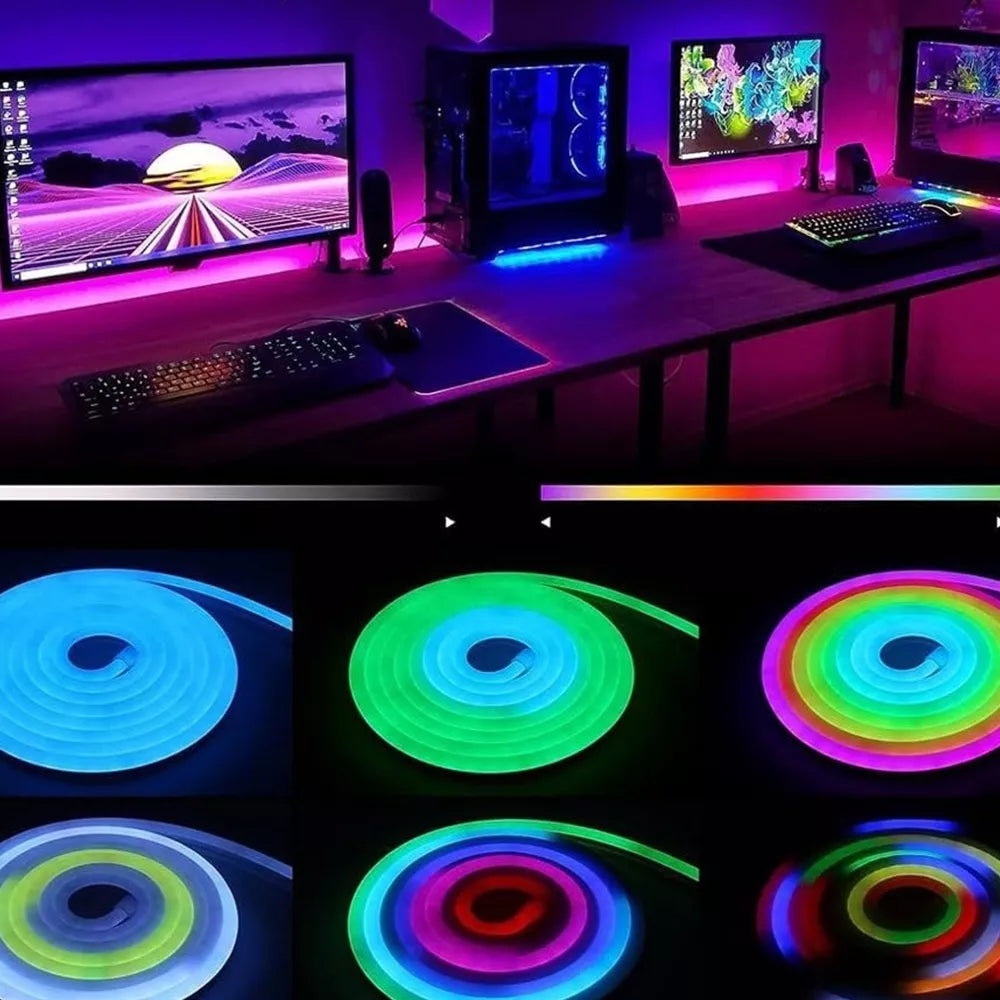 LED RGB flexibilní pásek