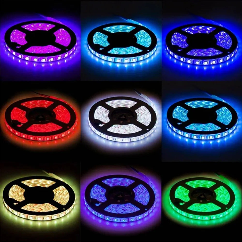 LED RGB USB pásek, 5 metrů