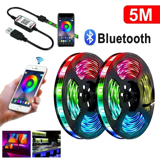 LED RGB USB pásek, 5 metrů