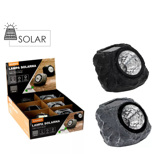 LED solární zahradní lampa napájená sluneční energií