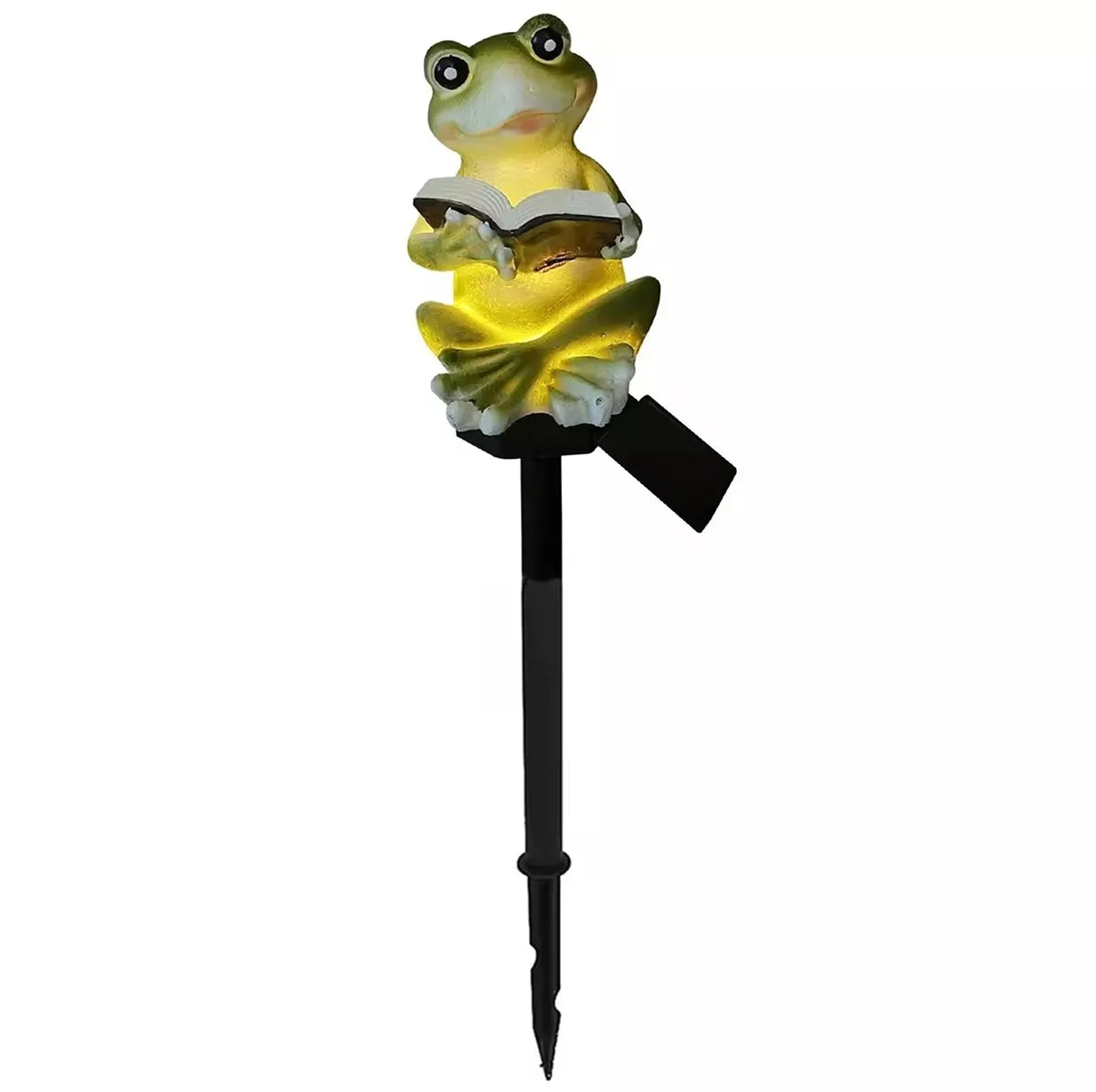 LED zahradní svítidlo ve tvaru žáby