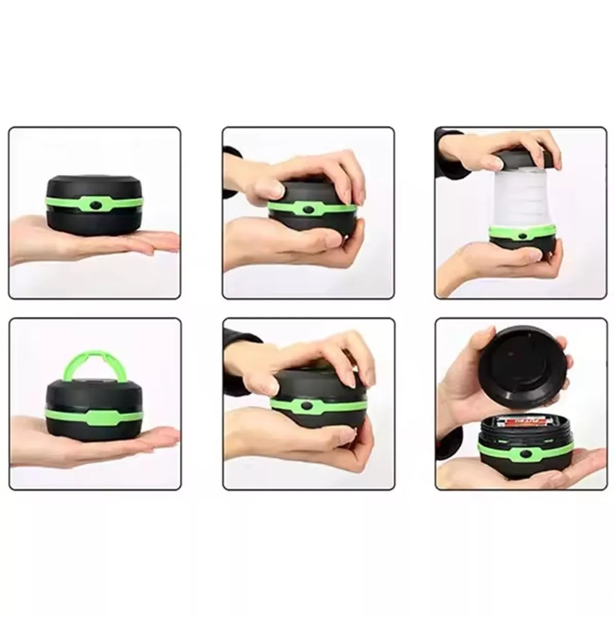 LED Skládací turistické světlo