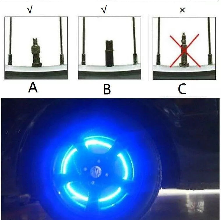 LED ventilační hlavice, 2 ks - zelená