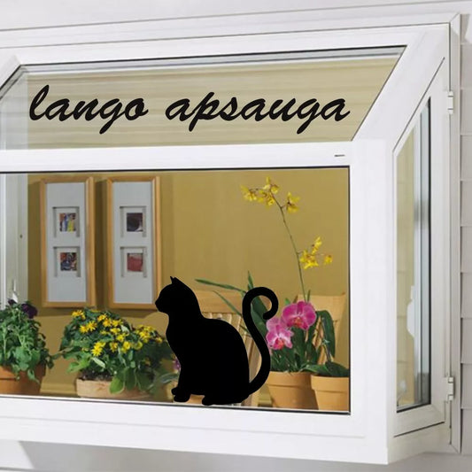 Samolepka na ochranu proti nárazu ptáků do oken
