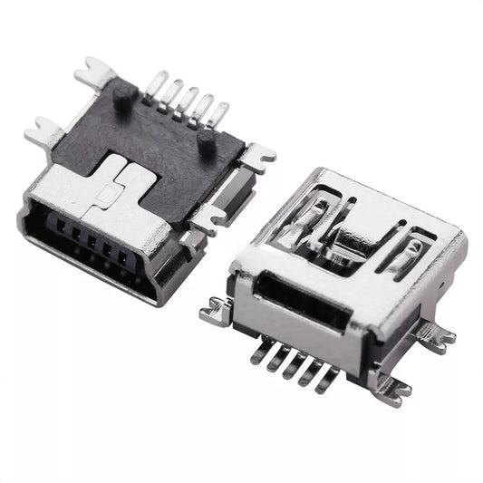 Pájecí konektor Mini USB SMD 5 pinů