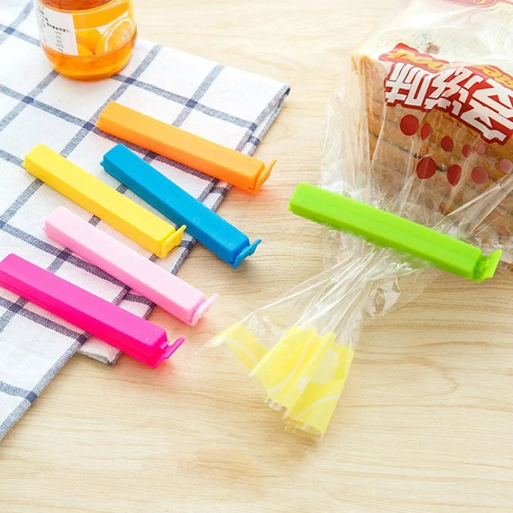 Uzavírací klipy na sáčky, 5 ks.