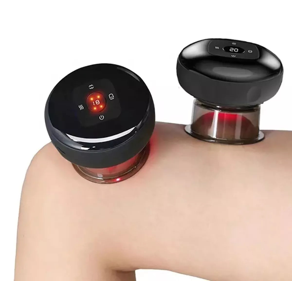 Přístroj pro masáž čínskými baňkami