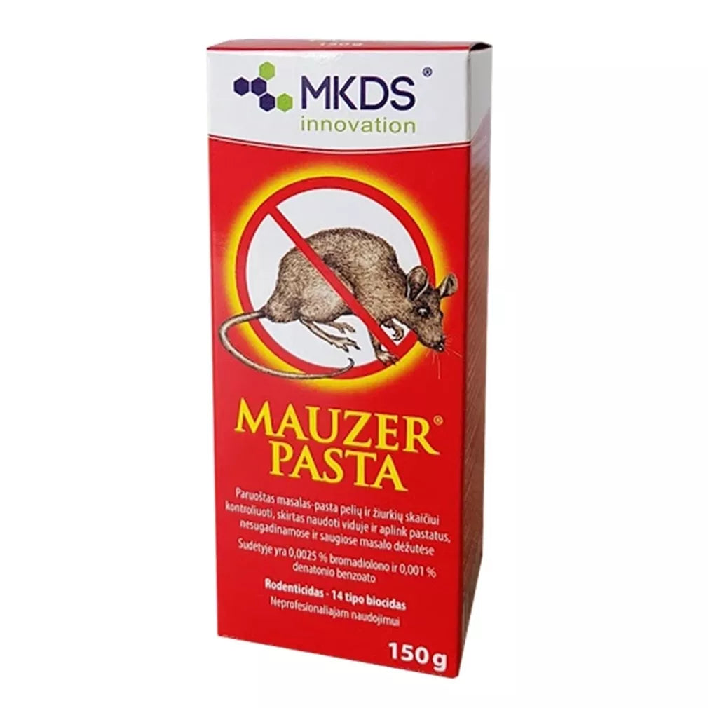 Mauzer pasta pro hubení myší a krys, 150 g
