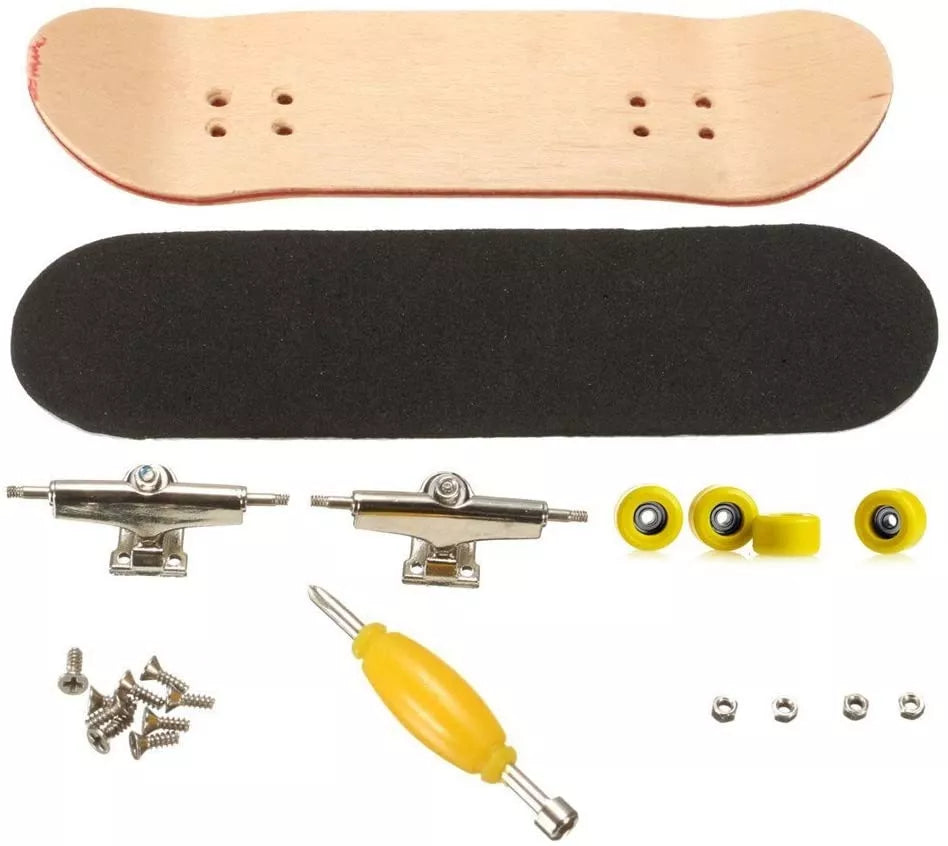 Dřevěný "Finger Board" skateboard