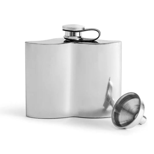 Kovová láhev na pití, 150 ml.