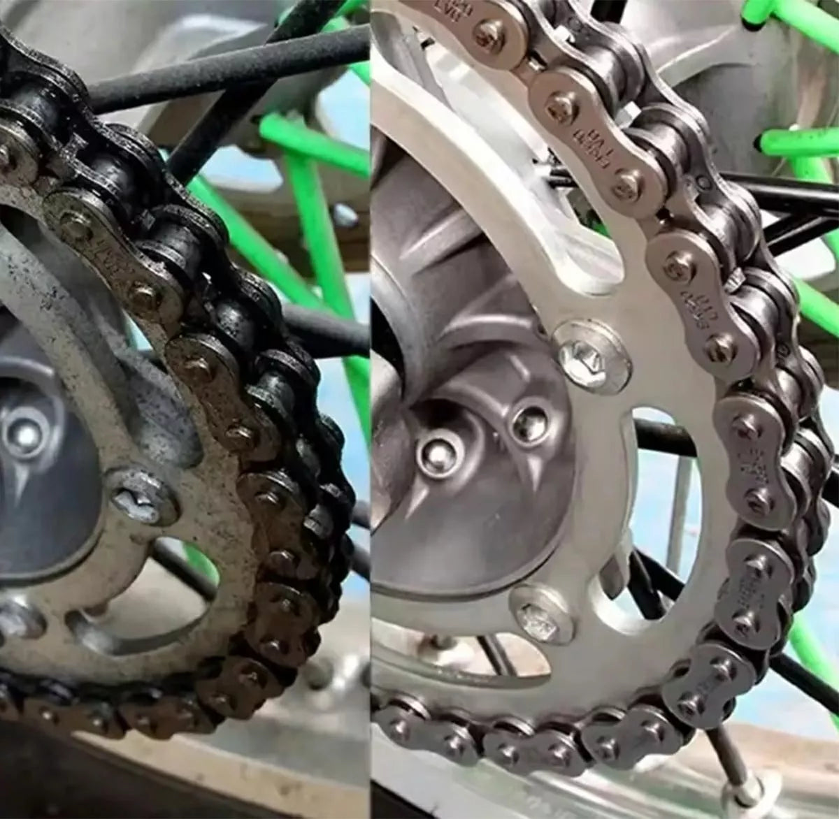 Sada na čištění motocyklového řetězu