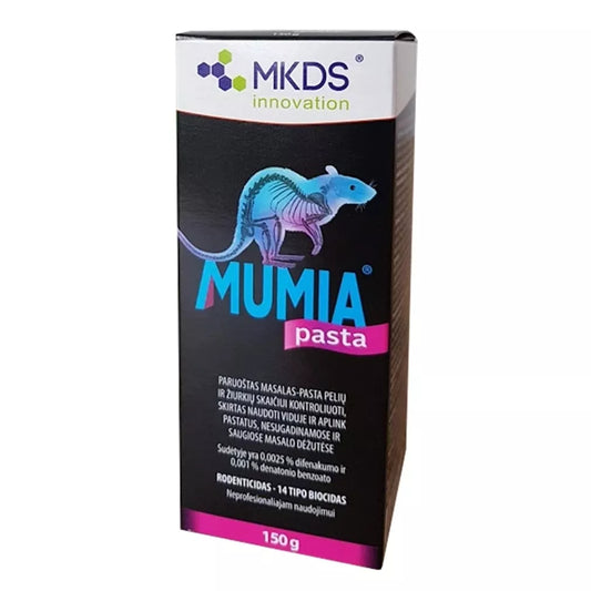 MUMIA pasta na hubení myší a krys, 150 g