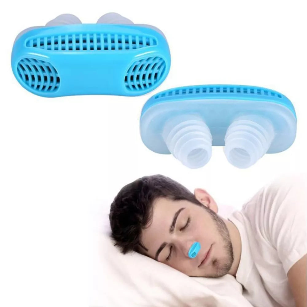 Nosní zátka proti chrápání 2 v 1