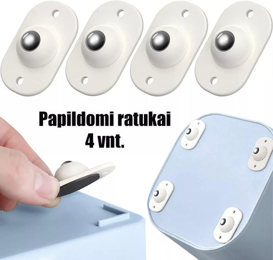 Přídavná kolečka, 4 ks.