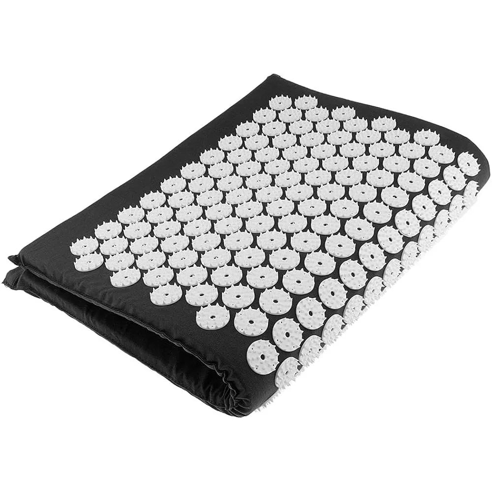 Pohodlná akupresurní masážní podložka – Černá