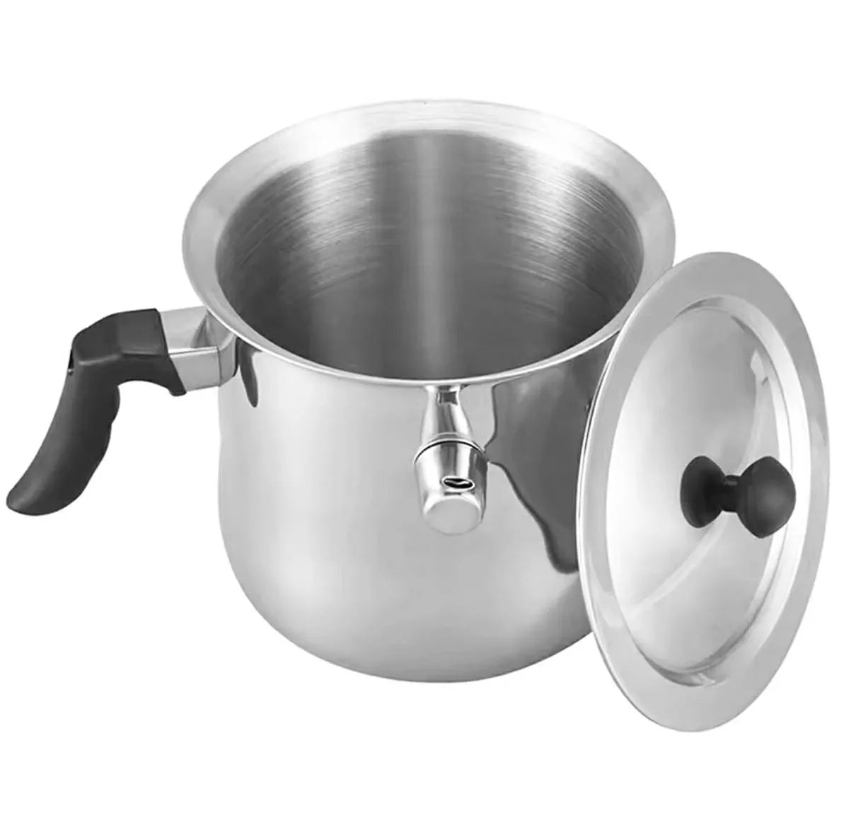 Hrnec na vaření mléka se šlehací metlou 1,5 l