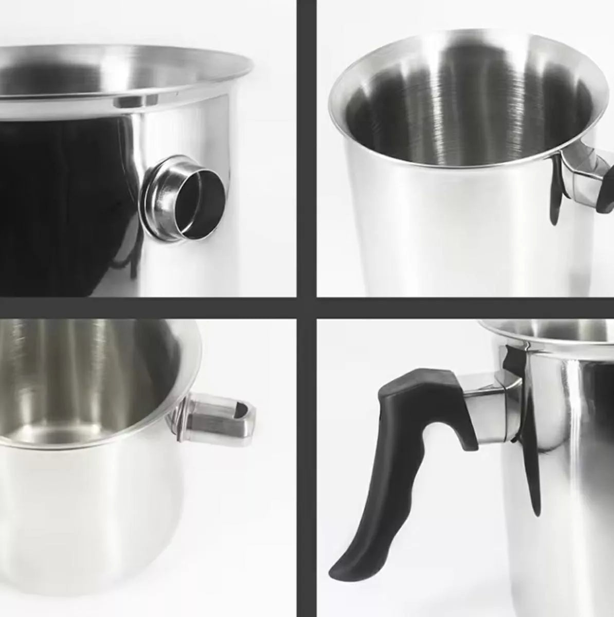 Hrnec na vaření mléka se šlehací metlou 1,5 l