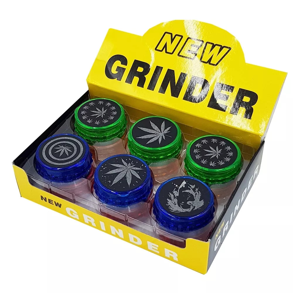 Plastový drtič tabáku "Grinder"