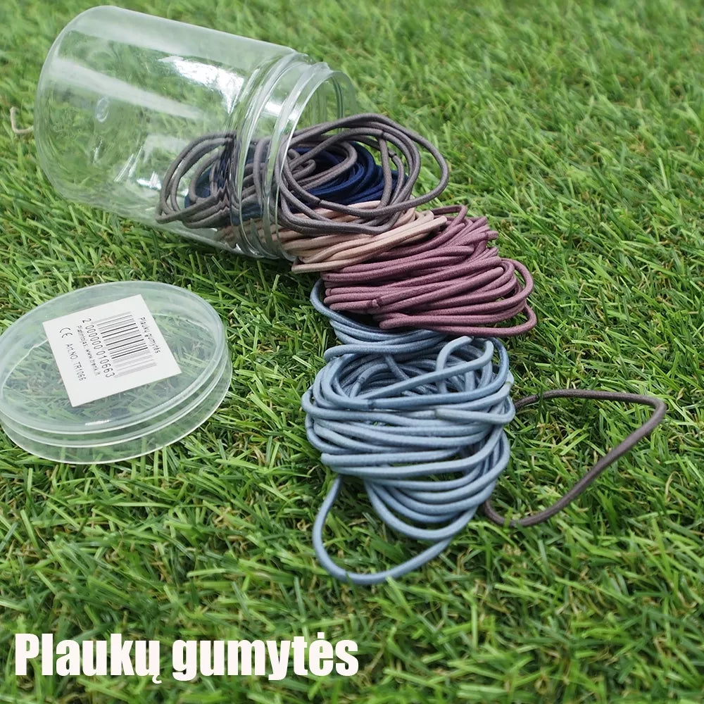 Gumičky na vlasy, 100 ks.