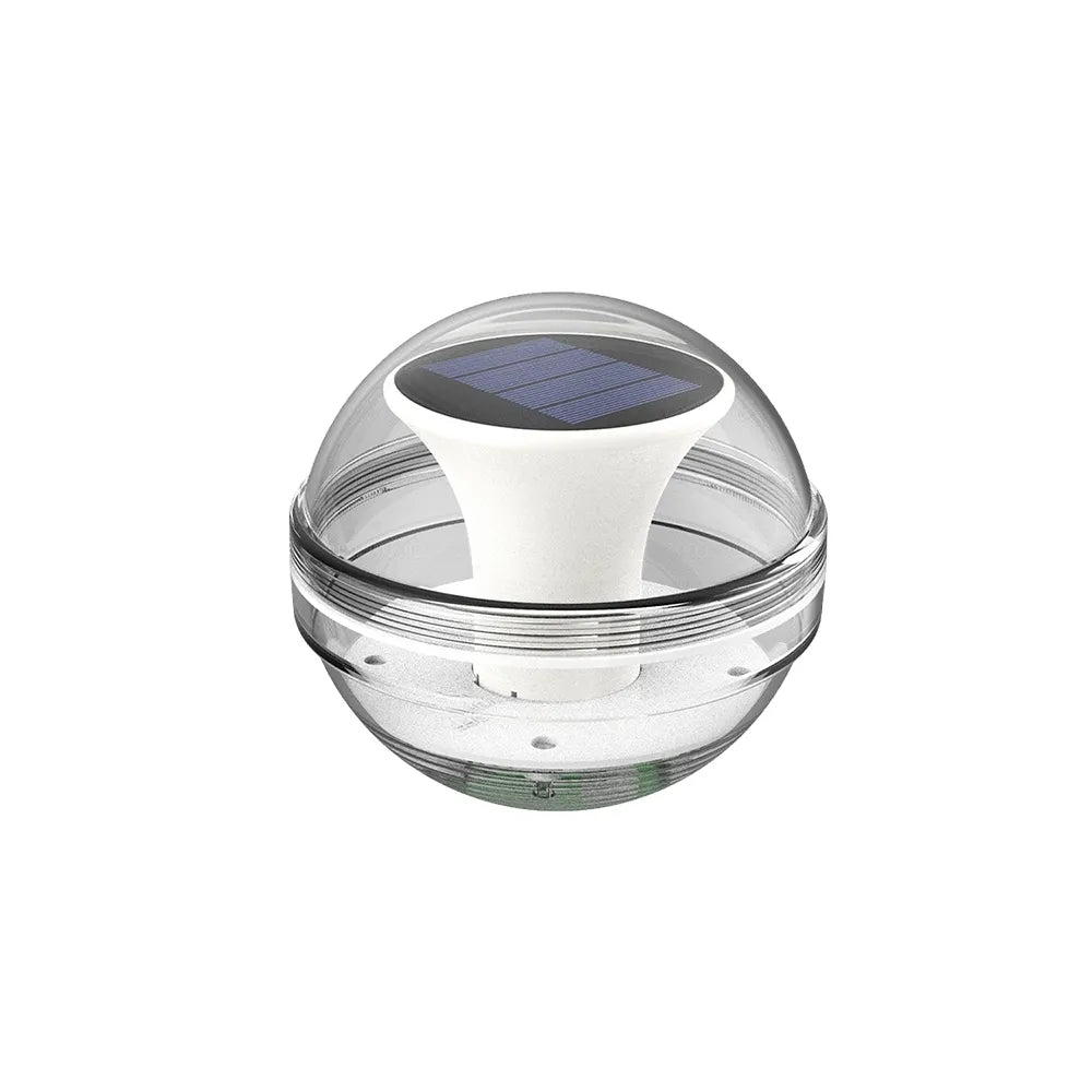 Plovoucí solární LED lampa do bazénu – stylové osvětlení bez kabelů