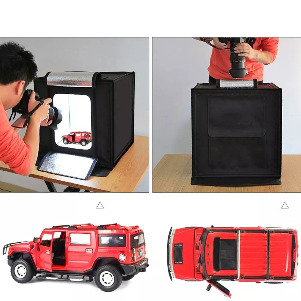 Profesionální fotografická box s LED osvětlením 80 CM.