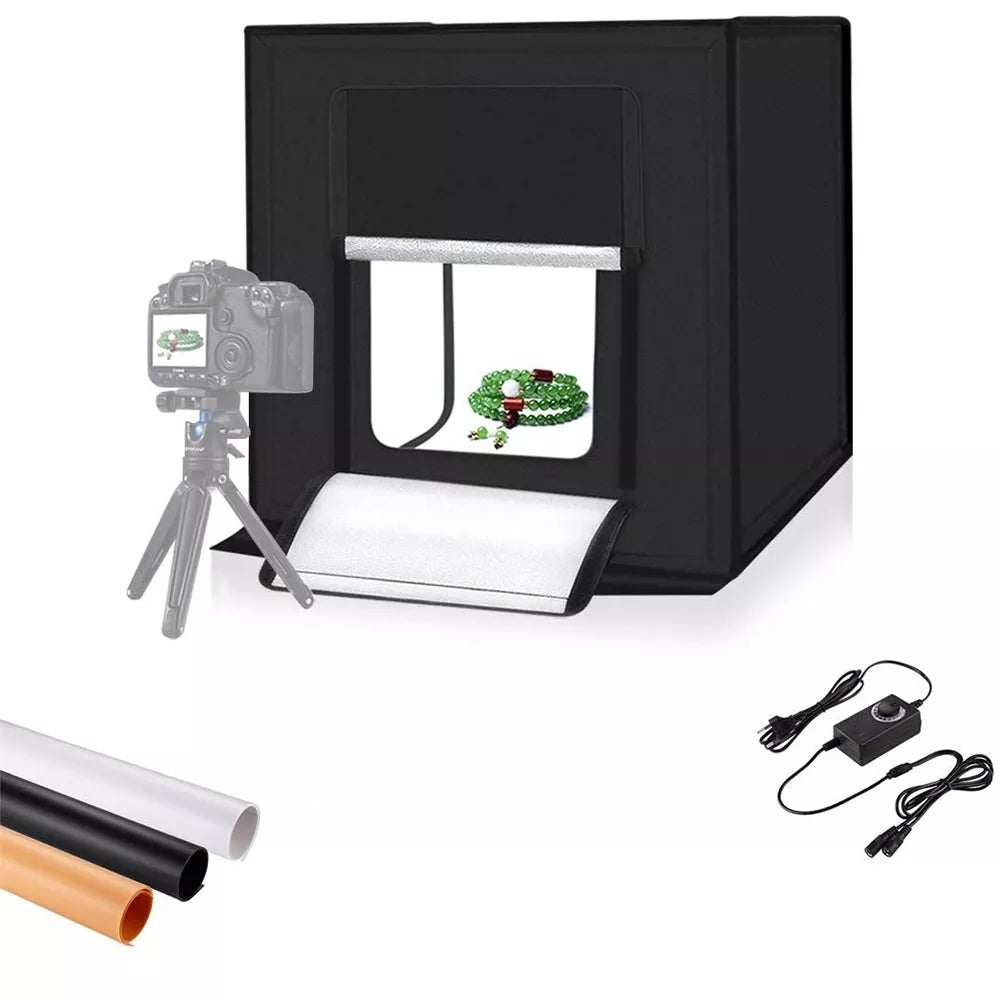 Profesionální fotografická box s LED osvětlením 80 CM.