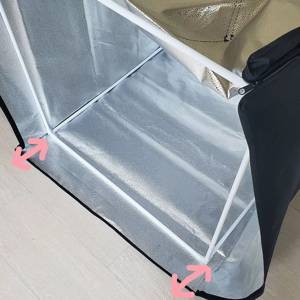Profesionální fotografická box s LED osvětlením 80 CM.