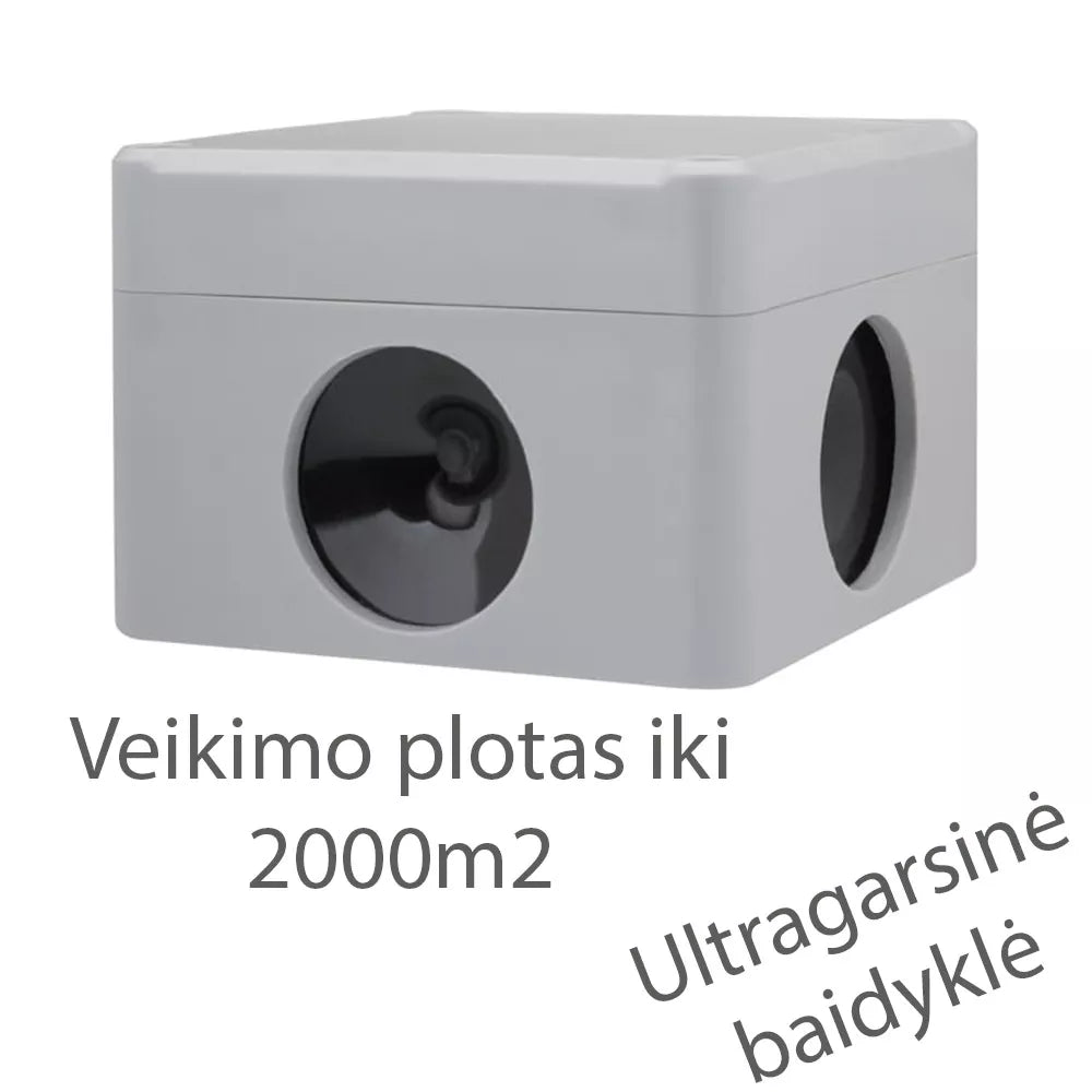 Profesionální ultrazvukový odpuzovač 2000 m2